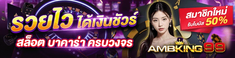 เว็บ คืนยอดเสียทุกวัน - แบนเนอร์โปรโมชั่น