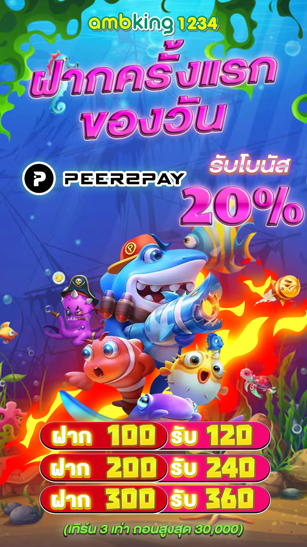 เว้บทดลอง - แบนเนอร์โปรโมชั่น