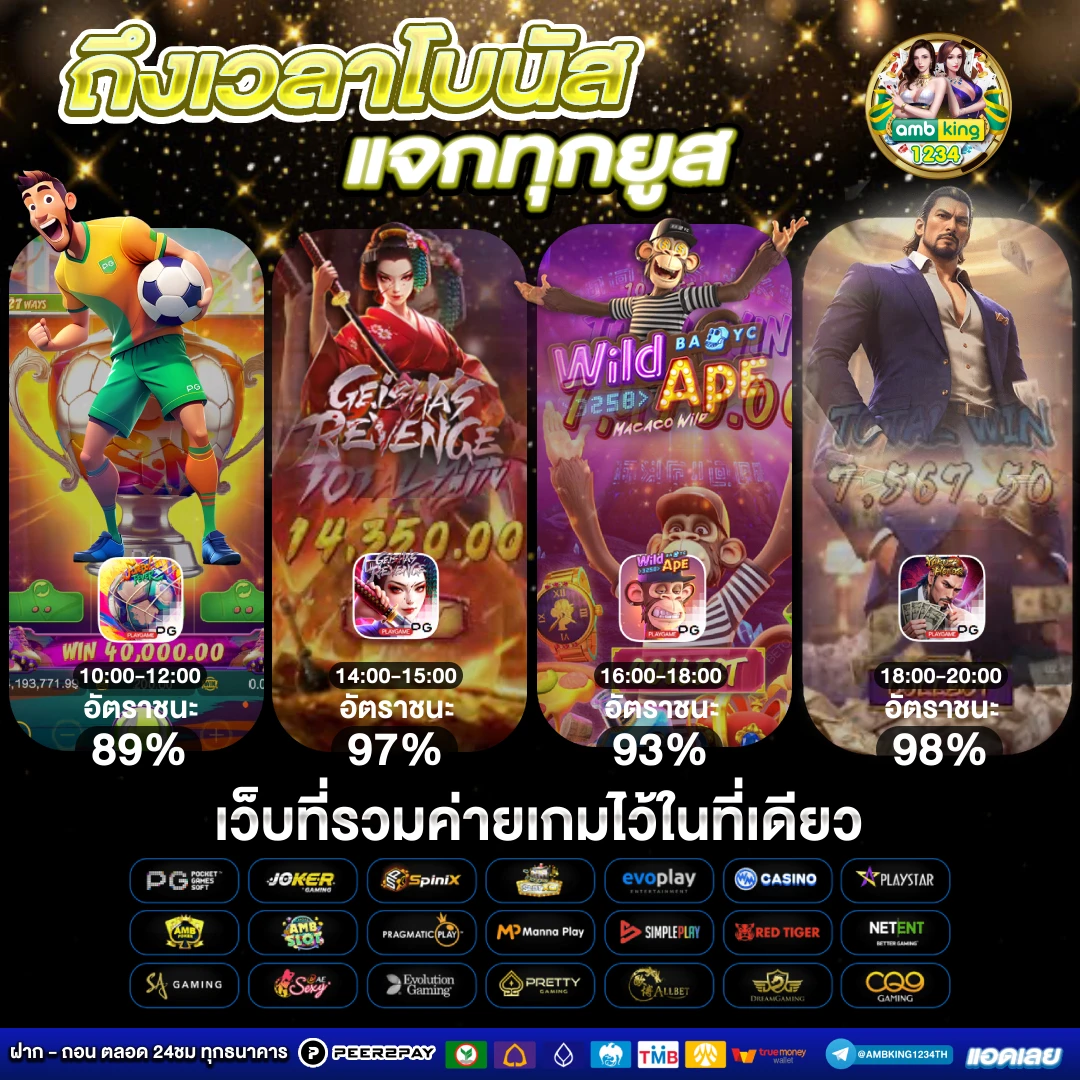 เว็บพนันอันดับ1 - แบนเนอร์โปรโมชั่น