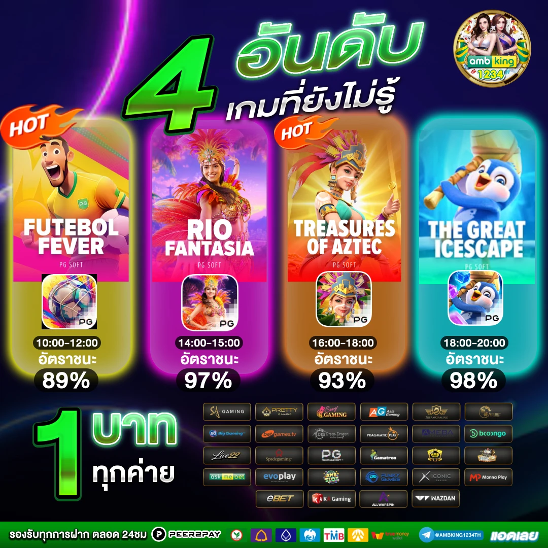 โปรโมชั่น เว็บพนัน - แบนเนอร์โปรโมชั่น