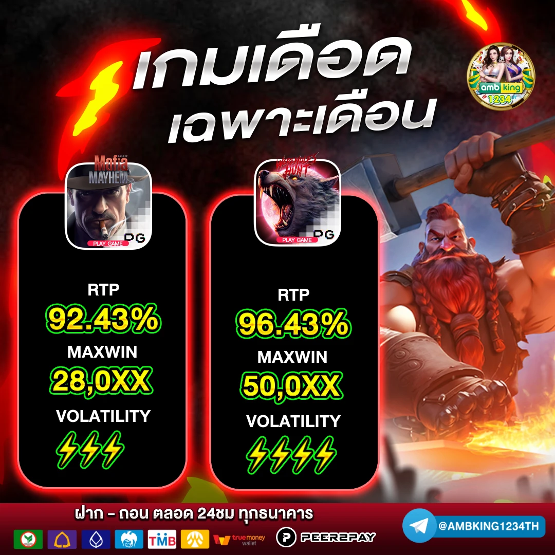 เว็บสล็อตออนไลน์ .com - แบนเนอร์โปรโมชั่น