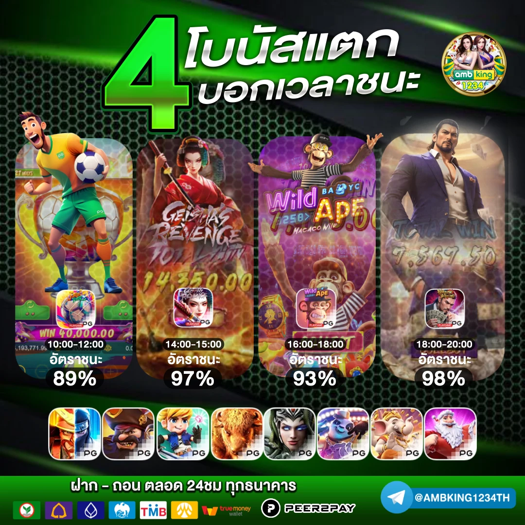 รวมค่ายสล็อตใหม่ ๆ - แบนเนอร์โปรโมชั่น